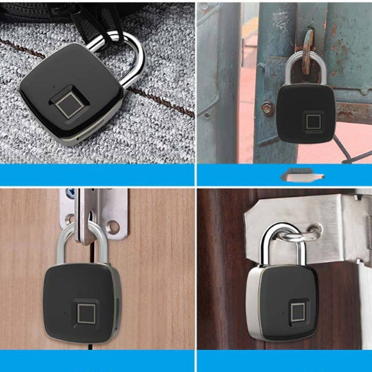 Anytek P3+ Against Theft Non-password Electrically Intelligent Fingerprint Padlock, Support APP Unlock - Padlocks by Anytek | Online Shopping UK | buy2fix