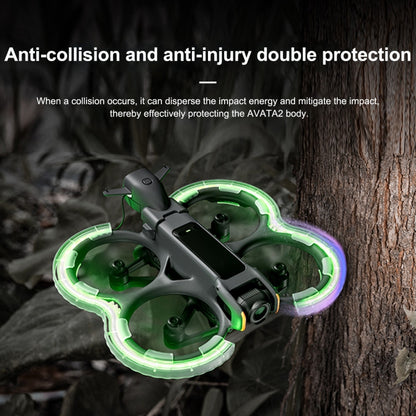 For DJI Avata 2 STARTRC Drone LED Propeller Protective Guard Anti-collision Ring (Transparent) - Other by STARTRC | Online Shopping UK | buy2fix