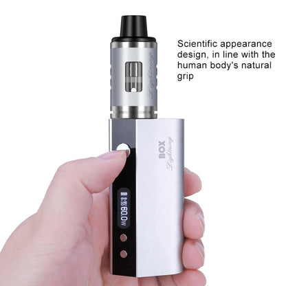 LEXINTONG BOX 80W 2600mAh Battery Electronic Cigarette Starter Kit Vape Pen Box Mod Vaporizer(Black) - Other E Cigarette Kits by buy2fix | Online Shopping UK | buy2fix