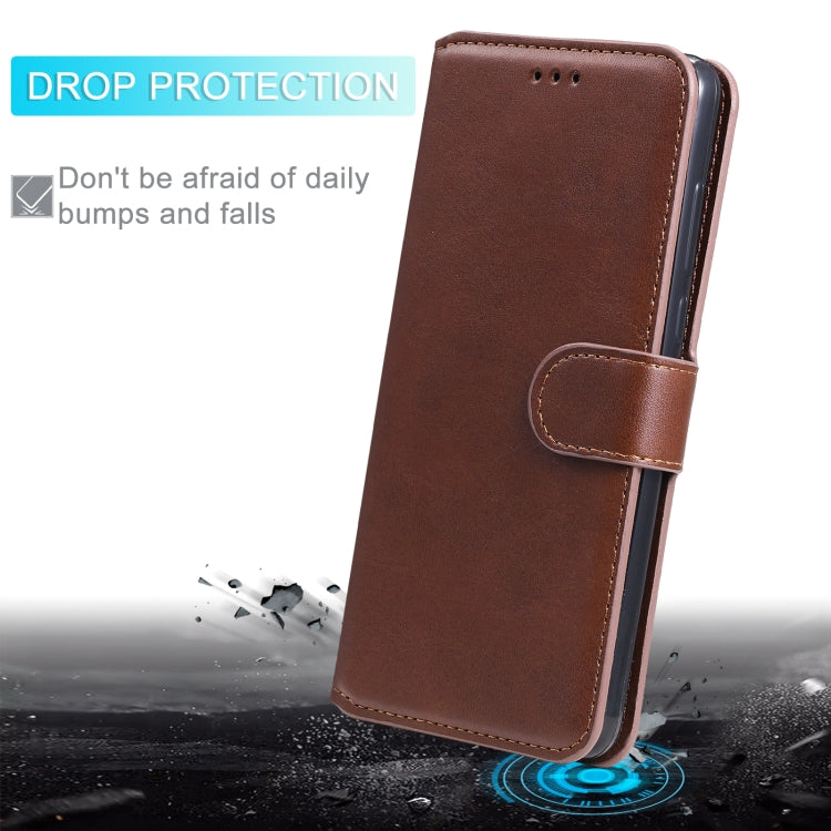 For OPPO A53 / A53S / A32 Classic Calf Texture PU + TPU Horizontal Flip Leather Case, with Holder & Card Slots & Wallet(Rose Gold) - OPPO Cases by buy2fix | Online Shopping UK | buy2fix