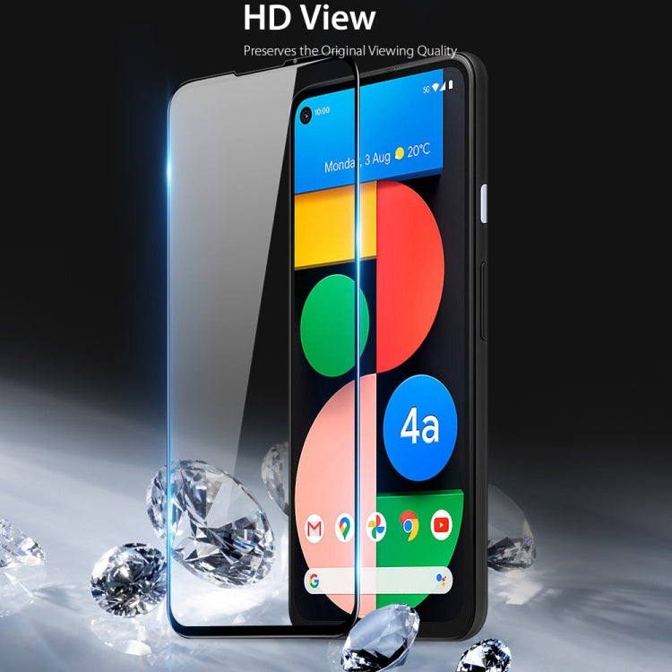 For Xiaomi Redmi Note 9T 5G / Note 9 5G DUX DUCIS 0.33mm 9H Medium Alumina HD Full Screen Tempered Glass Film (Black) -  by DUX DUCIS | Online Shopping UK | buy2fix