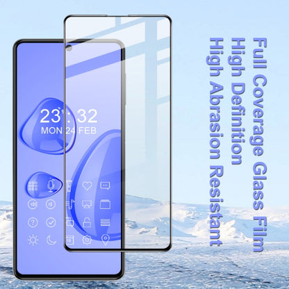 For Samsung Galaxy F62 IMAK 9H Surface Hardness Full Screen Tempered Glass Film Pro+ Series - Galaxy Tempered Glass by imak | Online Shopping UK | buy2fix