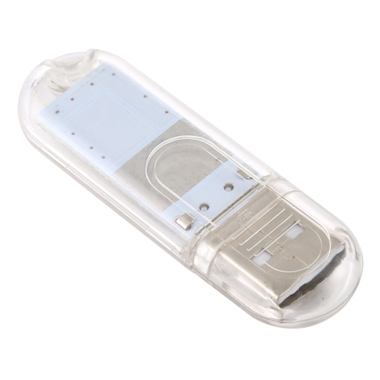 3W 3LEDs 5V 80LM USB LED Book Light Portable Night Light White Light - USB Light by buy2fix | Online Shopping UK | buy2fix