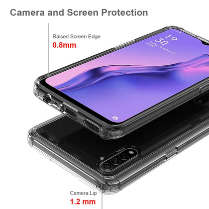 For OPPO A31 Shockproof Scratchproof TPU + Acrylic Protective Case(Transparent) - OPPO Cases by buy2fix | Online Shopping UK | buy2fix