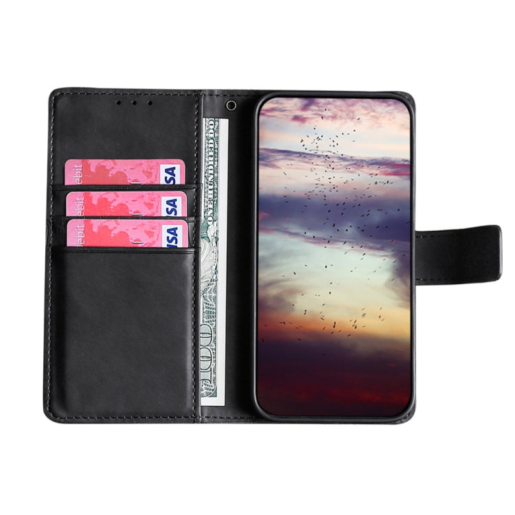 For Doogee N30 Skin Feel Crocodile Texture Magnetic Clasp Horizontal Flip PU Leather Case with Holder & Card Slots & Wallet(Black) - More Brand by buy2fix | Online Shopping UK | buy2fix