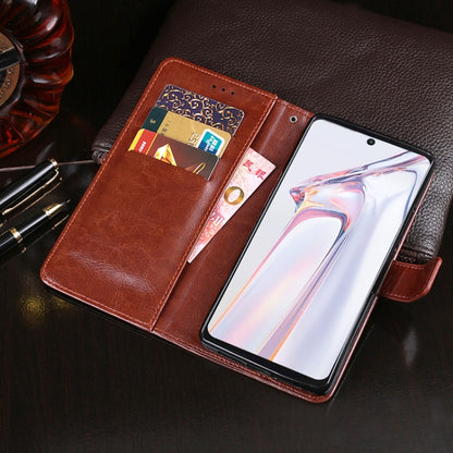 For Blackview A100 idewei Crazy Horse Texture Horizontal Flip Leather Case with Holder & Card Slots & Wallet(White) - More Brand by idewei | Online Shopping UK | buy2fix