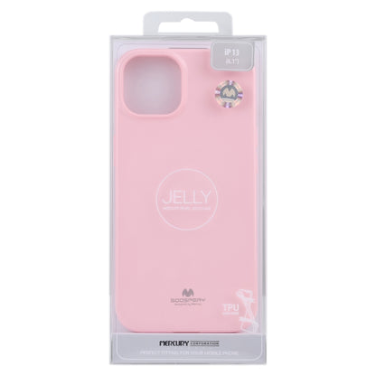 For iPhone 13 GOOSPERY JELLY Full Coverage Soft Case(Pink) - iPhone 13 Cases by GOOSPERY | Online Shopping UK | buy2fix