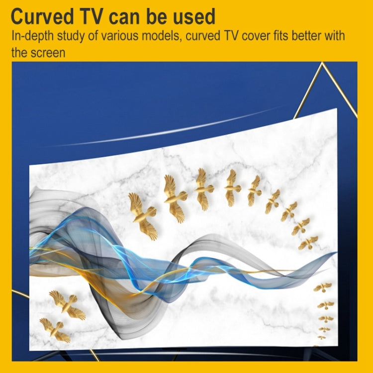 Household Cloth Dust-proof Cover for Television, Size:52 inch(Resplendent) - Dust Covers by buy2fix | Online Shopping UK | buy2fix