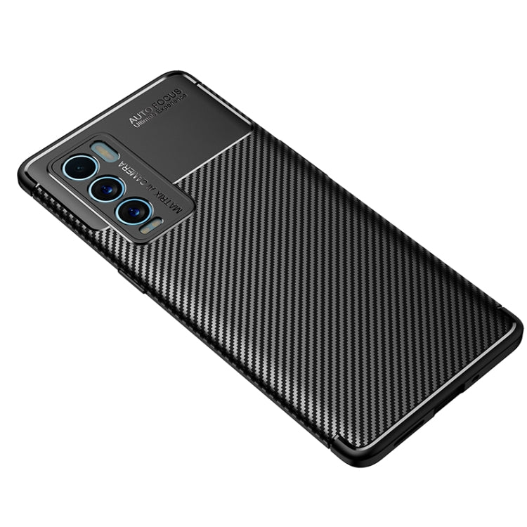 For OPPO Realme GT Explorer Master Carbon Fiber Texture Shockproof TPU Case(Black) - Realme Cases by buy2fix | Online Shopping UK | buy2fix