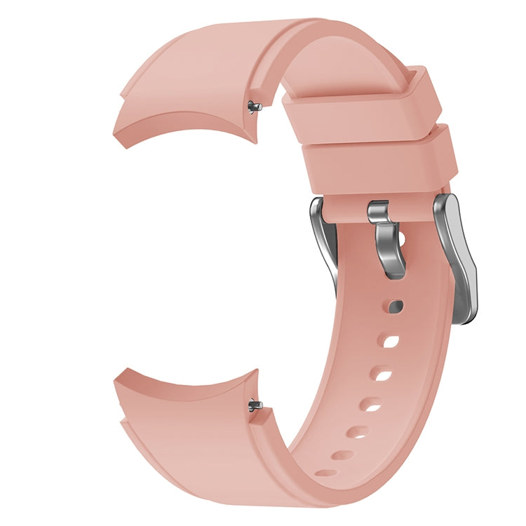 For Samsung Galaxy Watch4 40mm Silicone Watch Band(Pink) - Watch Bands by buy2fix | Online Shopping UK | buy2fix