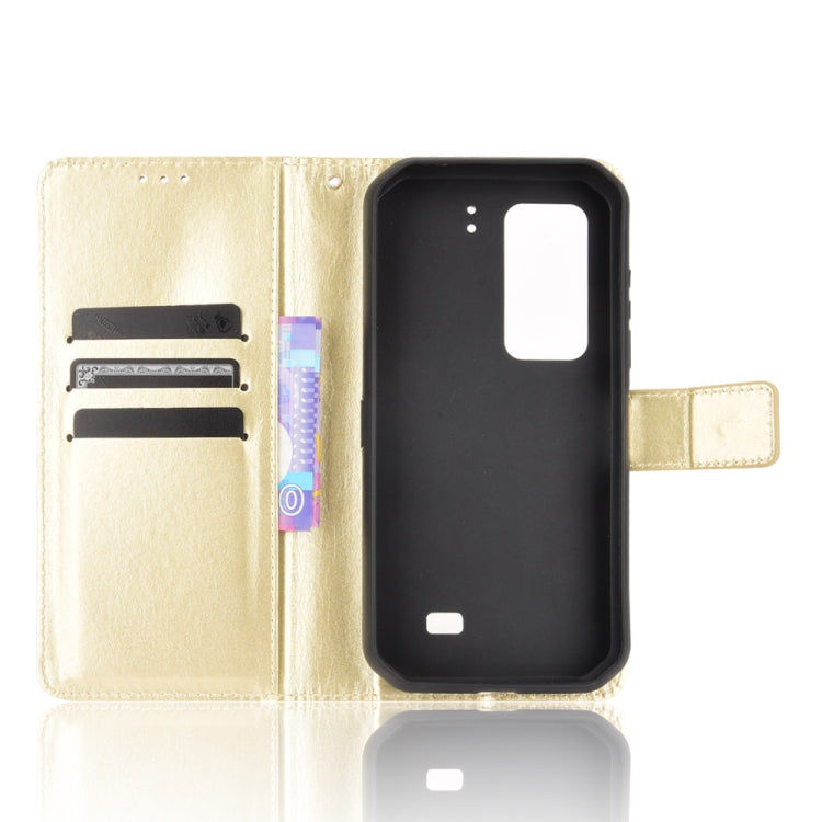 For Ulefone Armor 11 5G/11T 5G Crazy Horse Texture Horizontal Flip Leather Case with Holder & Card Slots & Lanyard(Gold) - More Brand by buy2fix | Online Shopping UK | buy2fix