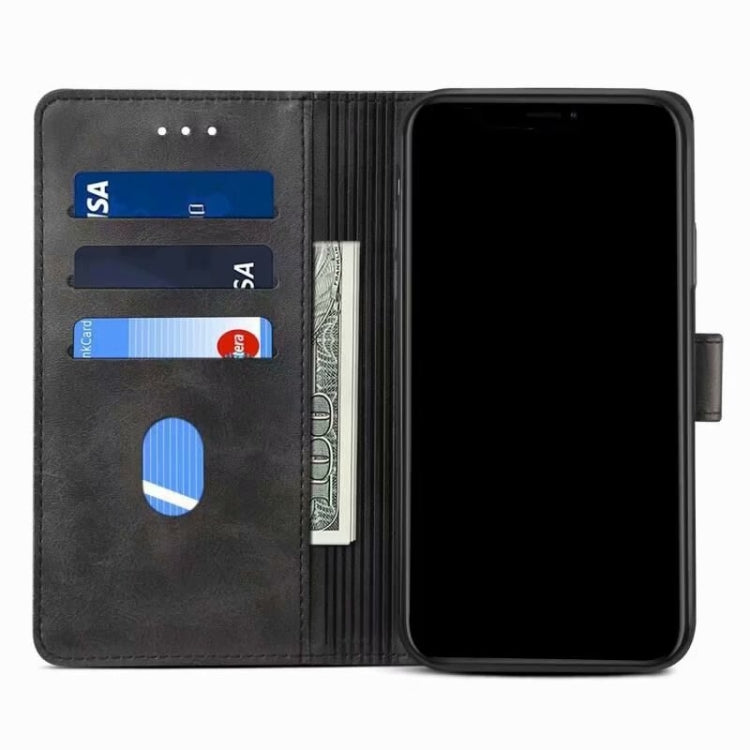 For iPhone 13 Pro Max GUSSIM Business Style Horizontal Flip Leather Case with Holder & Card Slots & Wallet (Black) - iPhone 13 Pro Max Cases by GUSSIM | Online Shopping UK | buy2fix