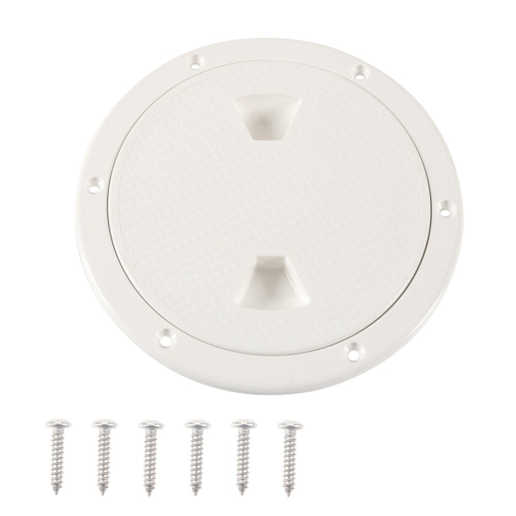 A5942 6 inch Boat / Yacht Round Deck Cover Hatch Case with Screws - Marine Accessories & Parts by buy2fix | Online Shopping UK | buy2fix