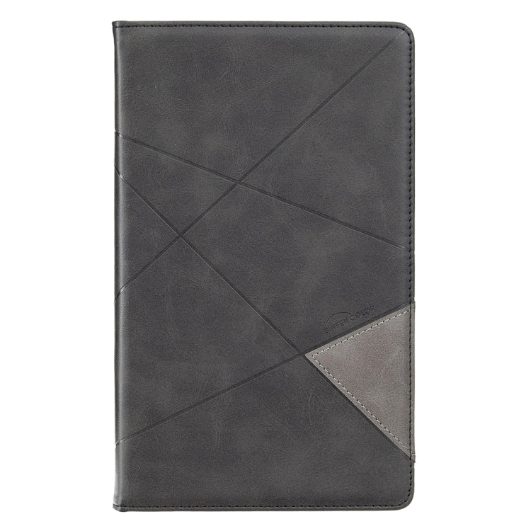 For Samsung Galaxy Tab A7 Lite SM-T220/SM-T225 Rhombus Texture Horizontal Flip Magnetic Leather Case with Holder & Card Slots(Black) - Tab A7 Lite T220 / T225 by buy2fix | Online Shopping UK | buy2fix