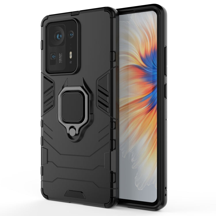 For Xiaomi Mi Mix 4 PC + TPU Shockproof Protective Case with Magnetic Ring Holder(Black) - Xiaomi Cases by buy2fix | Online Shopping UK | buy2fix