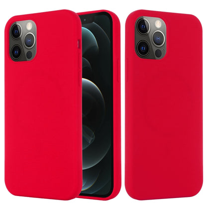 For iPhone 13 Pro Shockproof Silicone Magnetic Magsafe Case (Red) - iPhone 13 Pro Cases by buy2fix | Online Shopping UK | buy2fix