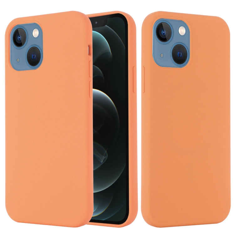 For iPhone 13 Pro Shockproof Silicone Magnetic Magsafe Case (Orange) - iPhone 13 Pro Cases by buy2fix | Online Shopping UK | buy2fix