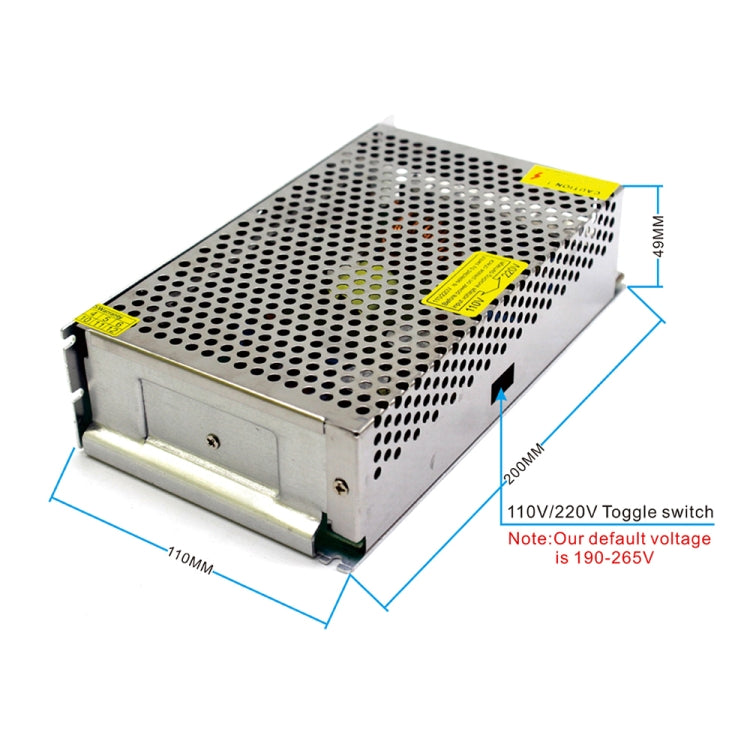 S-240-12 DC12V 20A 240W LED Regulated Switching Power Supply, Size: 200 x 110 x 49mm - Power Supplies by buy2fix | Online Shopping UK | buy2fix