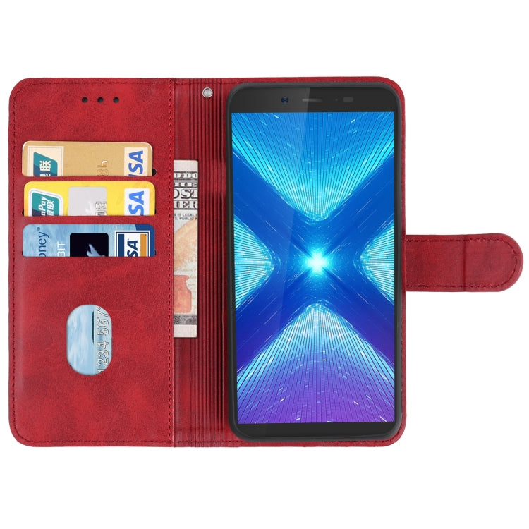 Leather Phone Case For Blackview BV5500 Pro(Red) - More Brand by buy2fix | Online Shopping UK | buy2fix