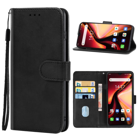 Leather Phone Case For Ulefone Armor 7(Black) - Ulefone Cases by buy2fix | Online Shopping UK | buy2fix