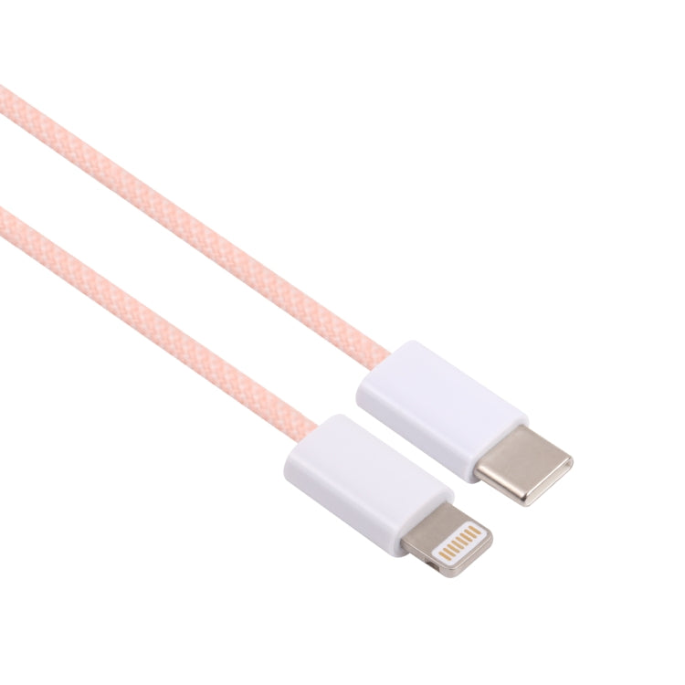 20W PD USB-C / Type-C to 8 Pin Data Cable, Cable Length: 1m(Pink) - 2 in 1 Cable by buy2fix | Online Shopping UK | buy2fix