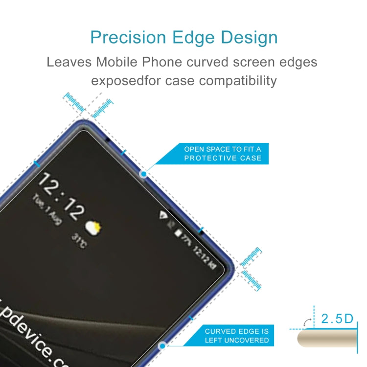 10 PCS 0.26mm 9H 2.5D Tempered Glass Film For Doogee MIX Lite - For Doogee by buy2fix | Online Shopping UK | buy2fix