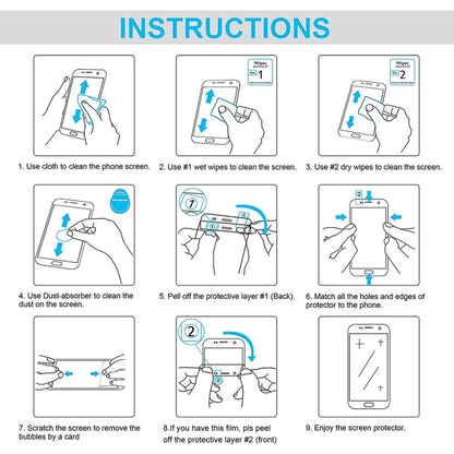 10 PCS 0.26mm 9H 2.5D Tempered Glass Film For Doogee S96 Pro - For Doogee by buy2fix | Online Shopping UK | buy2fix