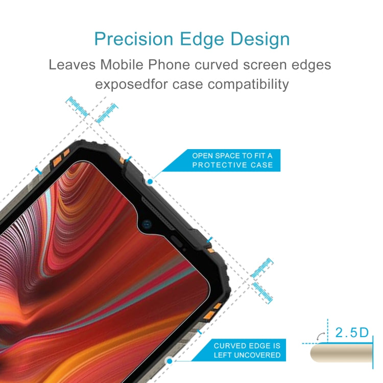 50 PCS 0.26mm 9H 2.5D Tempered Glass Film For Doogee S96 Pro - For Doogee by buy2fix | Online Shopping UK | buy2fix