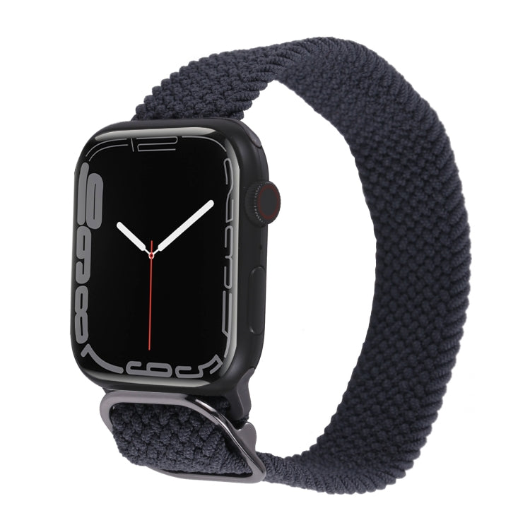 Nylon Braid Strap Watch Band For Apple Watch Ultra 49mm&Watch Ultra 2 49mm / Series 9&8&7 45mm / SE 3&SE 2&6&SE&5&4 44mm / 3&2&1 42mm(45) - Watch Bands by buy2fix | Online Shopping UK | buy2fix