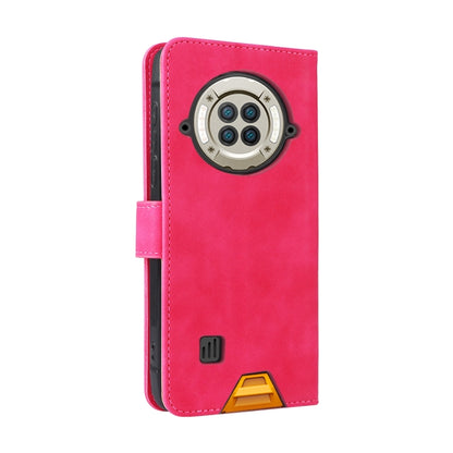 For DOOGEE S96 Pro Skin Feel Magnetic Buckle Calf Texture PU Phone Case(Rose Red) - Doogee Cases by buy2fix | Online Shopping UK | buy2fix