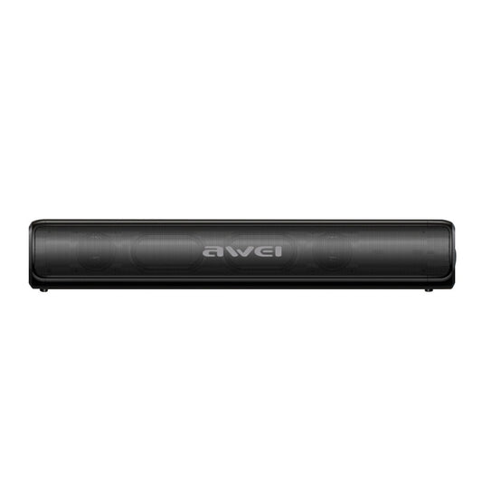 awei Y333 TWS Desktop Wireless Bluetooth Speaker(Black) - Desktop Speaker by awei | Online Shopping UK | buy2fix