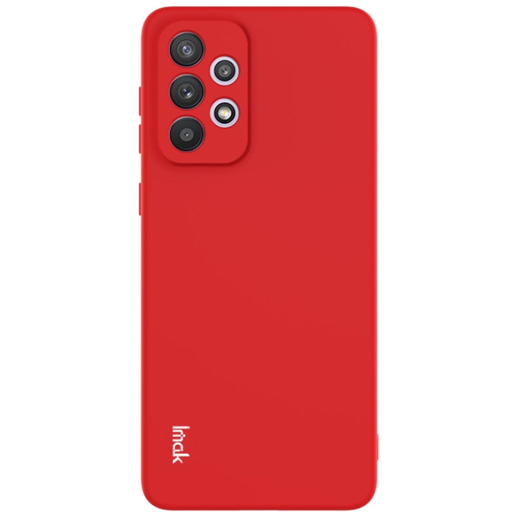 For Samsung Galaxy A33 5G IMAK UC-2 Series Colorful TPU Phone Case(Red) - Galaxy Phone Cases by imak | Online Shopping UK | buy2fix