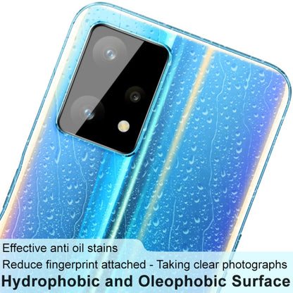 For OPPO Realme 9 Pro 5G Global imak Integrated Rear Camera Lens Tempered Glass Film with Lens Cap Black Version - For OPPO by imak | Online Shopping UK | buy2fix