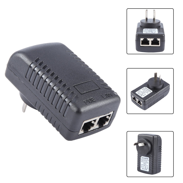 48V 0.5A Router AP Wireless POE / LAD Power Adapter (AU Plug) - Network Hardware by buy2fix | Online Shopping UK | buy2fix