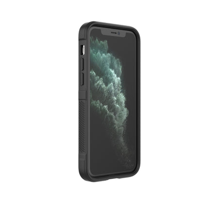 For iPhone 11 Pro Magic Shield TPU + Flannel Phone Case (Dark Grey) - iPhone 11 Pro Cases by buy2fix | Online Shopping UK | buy2fix