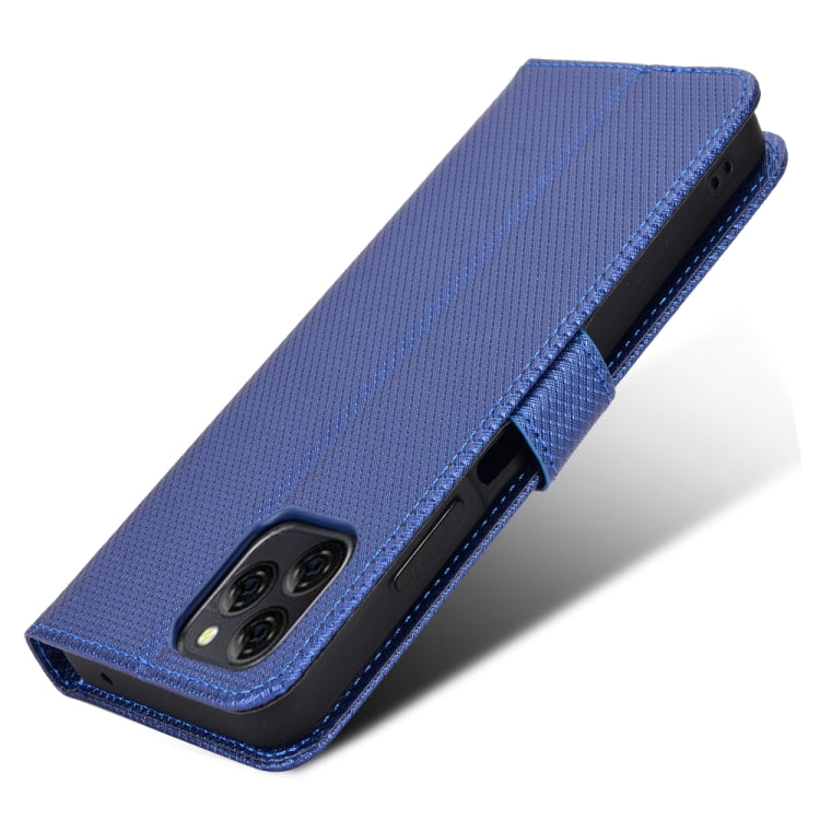 For Blackview A95 Diamond Texture Leather Phone Case(Blue) - More Brand by buy2fix | Online Shopping UK | buy2fix