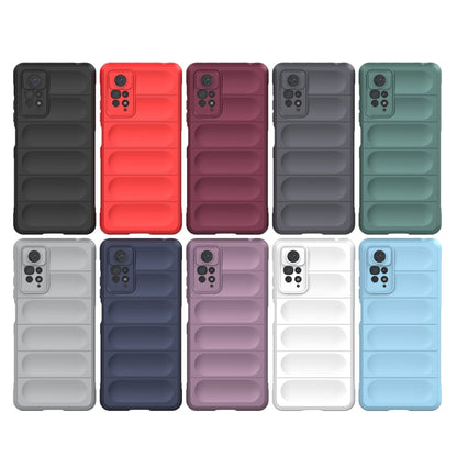 For Xiaomi Redmi Note 11 Pro International Magic Shield TPU + Flannel Phone Case(White) - Xiaomi Cases by buy2fix | Online Shopping UK | buy2fix