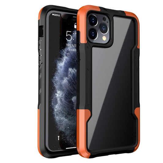 For iPhone 13 Pro Armor Acrylic 3 in 1 Phone Case (Orange) - iPhone 13 Pro Cases by buy2fix | Online Shopping UK | buy2fix