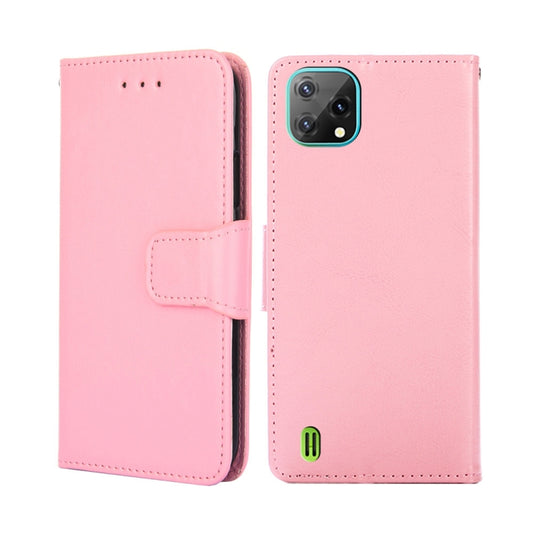 For Blackview A55 Crystal Texture Leather Phone Case(Pink) - More Brand by buy2fix | Online Shopping UK | buy2fix