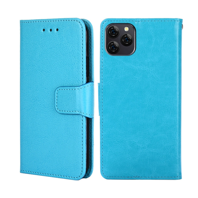 For Blackview A95 Crystal Texture Leather Phone Case(Sky Blue) - More Brand by buy2fix | Online Shopping UK | buy2fix