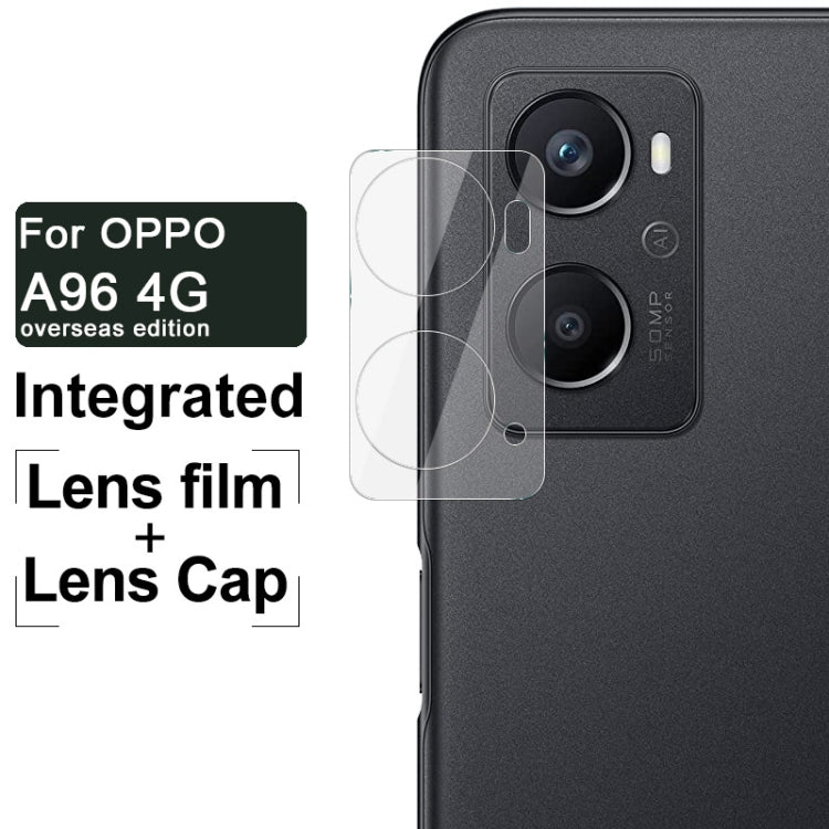 For OPPO A96 Global imak Integrated Rear Camera Lens Tempered Glass Film - OPPO Tempered Glass by imak | Online Shopping UK | buy2fix