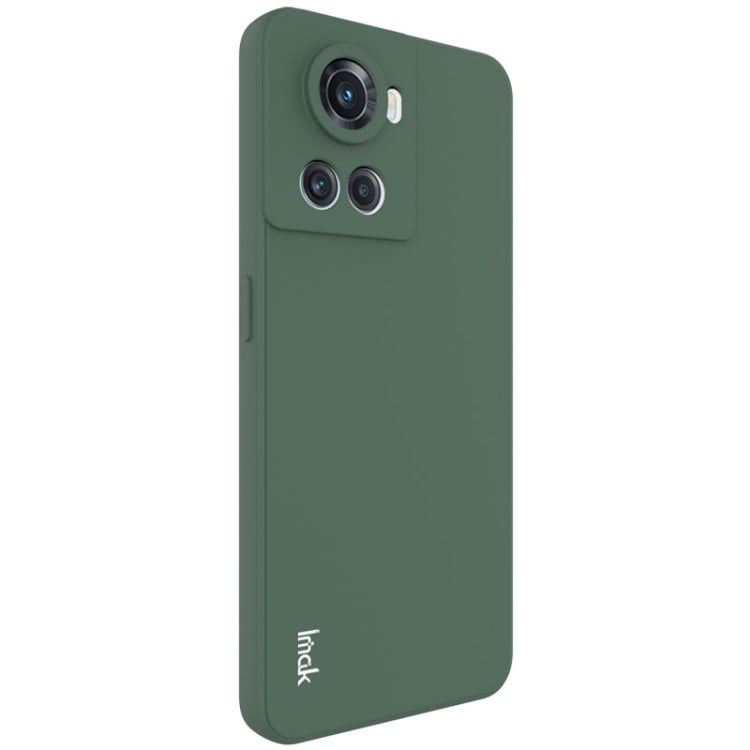 For OnePlus Ace 5G/10R 5G IMAK UC-4 Series Straight Edge TPU Phone Case(Dark Green) - OnePlus Cases by imak | Online Shopping UK | buy2fix