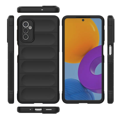 For Samsung Galaxy M52 5G Magic Shield TPU + Flannel Phone Case(Dark Blue) - Galaxy Phone Cases by buy2fix | Online Shopping UK | buy2fix