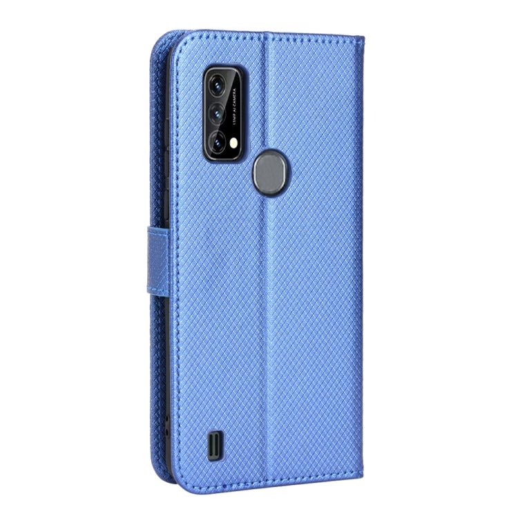 For Blackview A50 Diamond Texture Leather Phone Case(Blue) - More Brand by buy2fix | Online Shopping UK | buy2fix