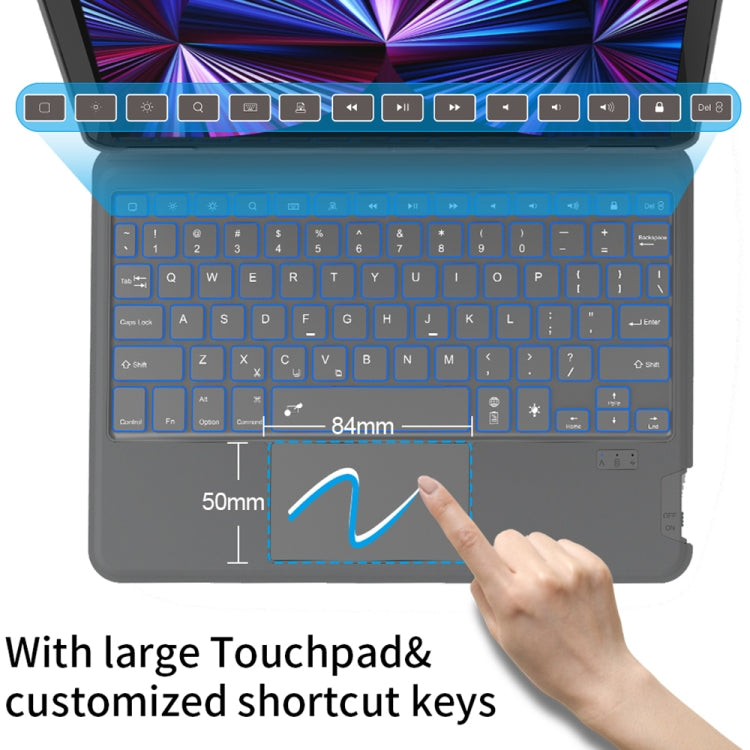 WiWU Combo Magnetic Detachable Keyboard Protective Case For iPad 10.9 & 11 inch(Black) - Universal by WIWU | Online Shopping UK | buy2fix