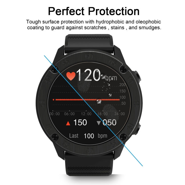 10 PCS 0.26mm 2.5D 9H Tempered Glass Film Watch Screen Protector For Blackview X5 - Screen Protector by buy2fix | Online Shopping UK | buy2fix