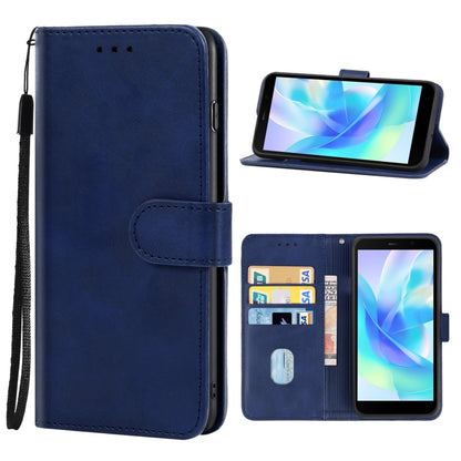 For Doogee X97 / X97 Pro Leather Phone Case(Blue) - Doogee Cases by buy2fix | Online Shopping UK | buy2fix