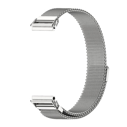 For Huawei Band 7 / 7 NFC MIJOBS Milan Magnetic Stainless Steel Watch Band(Silver) - Watch Bands by MIJOBS | Online Shopping UK | buy2fix