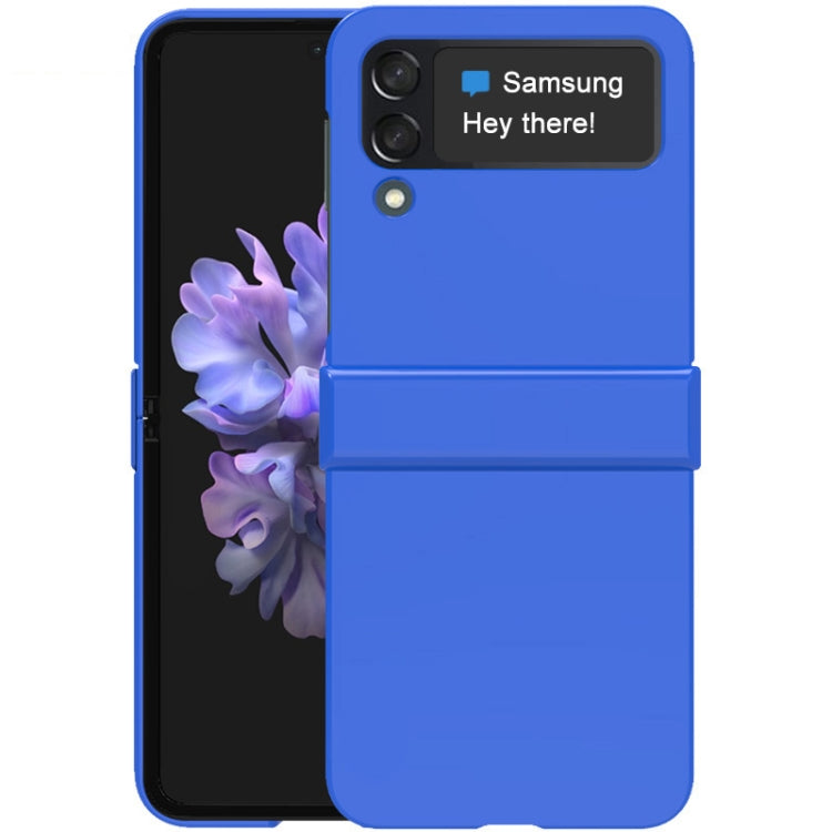 For Samsung Galaxy Z Flip3 5G IMAK JS-3 Series Colorful PC Case(Blue) - Galaxy Phone Cases by imak | Online Shopping UK | buy2fix