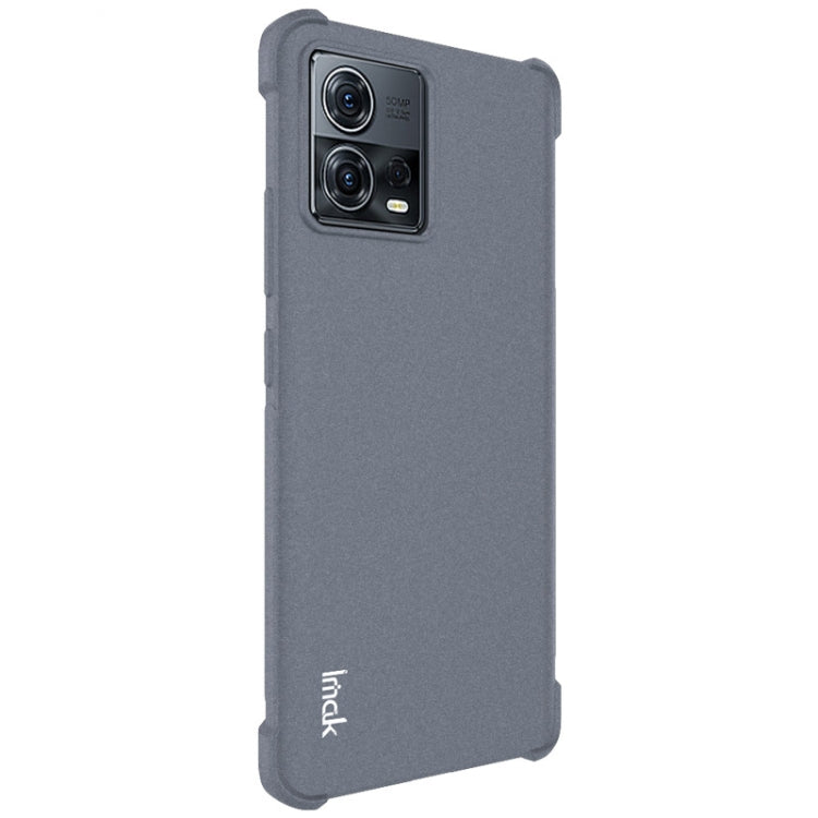 For Motorola Moto S30 Pro 5G / Edge 30 Fusion imak All-inclusive Shockproof Airbag TPU Phone Case(Matte Grey) - Motorola Cases by imak | Online Shopping UK | buy2fix